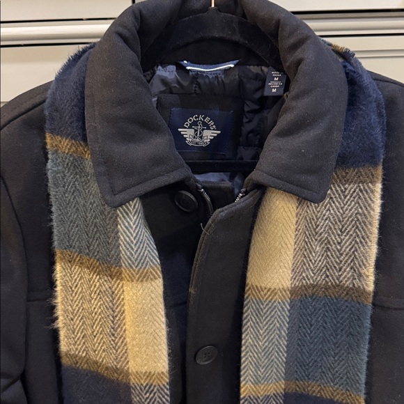 NWT Dockers men’s black dress coat - Picture 5 of 10